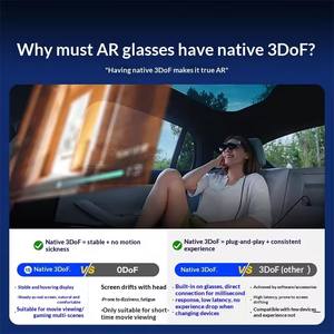 Nuevas Gafas Inteligentes AR XREAL 1S 2026, Conversión Nativa de 2D a 3D, Chip X1 de Desarrollo Propio, Pantalla de Aire de 500 Pulgadas 52 °   FOV en Existencia - Product Image 3