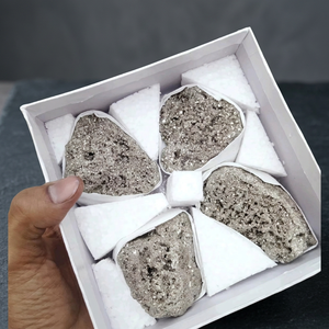 Pirita Natural de Perú en Bruto, Caja de Cristales, Clúster Metafísico, Decoración para el Hogar, Piedra en Bruto al por Mayor - Product Image 3