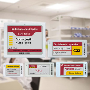 Letrero Hospitalario de Papel Electrónico de Bajo Consumo, Legible Bajo la Luz Solar, Reduce la Confusión de los Pacientes, Actualización Inalámbrica, Etiqueta de Farmacia, IoT Médico Inteligente - Product Image 1