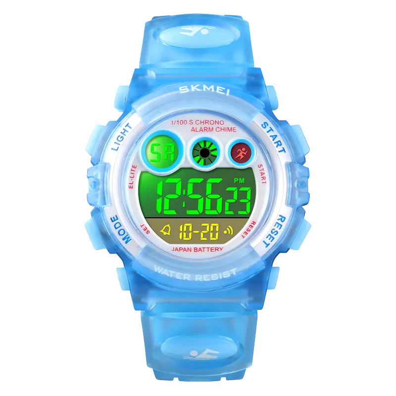 Wholesale Christmas Gift Fashion Skmei 1451 Sport watch for school girls Children Waterproof Led Digital Watches For Kids