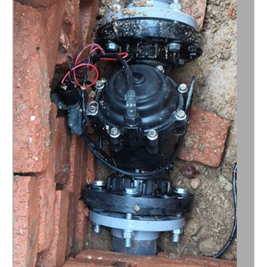 Válvula solenoide de riego Zanchen con brida para control de agua agrícola y uso en granjas - Product Image 3