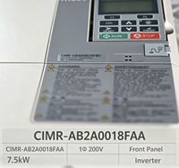 Variateur de fréquence vectoriel CIMR-AB2A 3,7 kW 17,5 A triphasé 220 V IP20 pour moteur AC, certifié CE