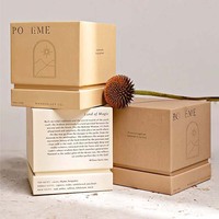 Boîte d'emballage cadeau haut de gamme personnalisée Boîte d'emballage de bougie de luxe Boîte bougeoir en papier vente en gros