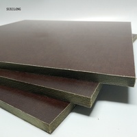 Feuille de textolite 5 mm 3025, taille personnalisée, excellente propriété diélectrique, panneau en tissu de coton phénolique 3025, usinage