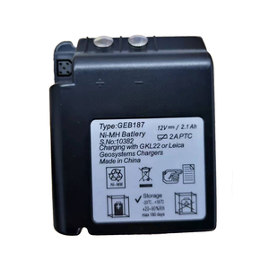 GEB187 Rechargeable <b>Battery</b> for Laica Total Station GPS/Totalstation/Theodolite <b>12V</b>/2.1Ah Replace Power Surveying Accessories - Product Image 1
