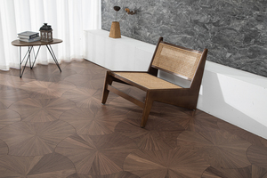 Planches de parquet en chêne brossé, finition moderne, bois d'ingénierie européen <span class=keywords><strong>pour</strong></span> entrepôt, salon, cuisine, garantie 15 ans - Product Image 2