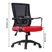 Échantillon Gratuit - Chaise de Bureau Exécutive Moderne en Maille à Dossier Haut Pivotant, Importée de Chine (Foshan) pour Dirigeants et Employés