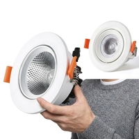 Plafonnier LED encastré pour salon, sans trou de luminaire principal