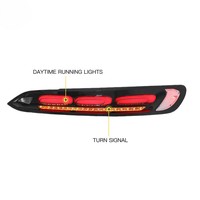Luz Trasera LED Antivibración y Resistente a Impactos para Mercedes Benz AMG GT C190 2015-2018, Conexión Plug and Play, Sumergible con Grado de Protección IP67