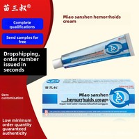 Liquidation populaire Miao San Shu crème hémorroïde Anti-démangeaison suppositoire antibactérien pour le soulagement de l'enflure soins des mains et des pieds
