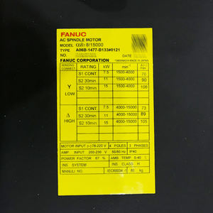 FANUC A06B-1477-B133 # Motor Servo AC Serie Alpha 0121, Unidad de Motor Servo Serie Alpha - Product Image 3