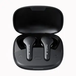 Tw959 Havit Wireless Auriculares Tws Ear Phone Low Latency Enc Noise Cancelling Bt Mini Earbuds Tws Earphone Built In 2 Mic