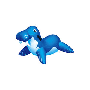 <span class=keywords><strong>Sean</strong></span> Fish <span class=keywords><strong>Big</strong></span> Unicorn Flotador de agua inflable Piscina de natación Rider Juguete Instalación de entretenimiento de agua para piscina y Lago - Product Image 4