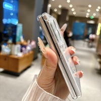 Coque de protection HD pour Samsung Z Fold8, motif de luxe léger, chargement magnétique sans fil, anti-chute, large protection pliable