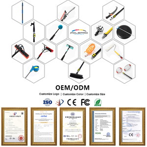 Nước ăn cực Kit có thể điều chỉnh năng lượng mặt trời bảng điều khiển sạch hơn công cụ Kính thiên văn cực bàn chải cửa sổ Thiết bị làm sạch - Product Image 4
