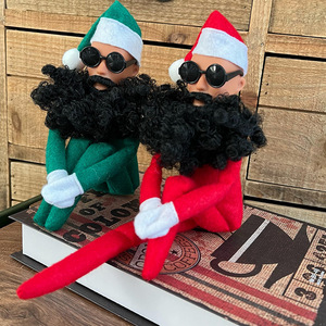 Jouets très demandés : Nouvelle poupée Peep de Noël, poupée décorative de Noël, cadeaux pour enfants, ornements pour fêtes d'intérieur - Product Image 6