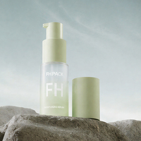Runde, dickwandige, mattierte Glaslotionflasche 30ml