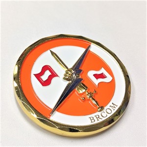 Métal 3D personnalisé placage doré gravé en relief 3D emblème fantastique pièces de défi personnalisées pour souvenir - Product Image 1