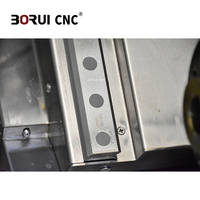 Tour à lit incliné CNC BR52-550MY haute précision ± 0.005mm précision 4500 tr/min broche à entraînement direct changeur d'outil automatique