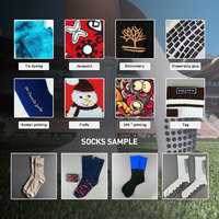 Échantillons gratuits Chaussette antidérapante personnalisée de haute qualité Chaussettes de football athlétiques Chaussettes de football antidérapantes
