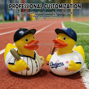 Paperella di Gomma 8cm con Suono, Galleggiante in PVC, Giocattolo da Bagno Colorato, Logo Personalizzato, EN71/ASTM, OEM/ODM, Vendita Diretta dalla Fabbrica, Ingrosso - Product Image 4