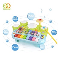 CPC Multifunctional Electronic Organ Educational Piano Keyboard Drum Set Musical Xylophone Toy for Kids