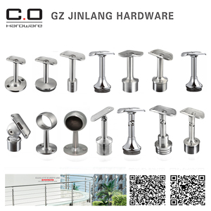Stainless Steel Handrail Fittings Wall Mounting Bracket - Product Image 5