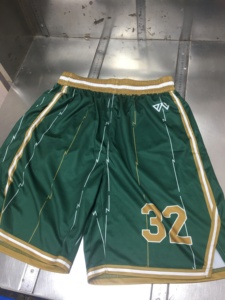 Kustom sublimasi terbaik seragam basket bordir terbaru basket Jersey desain set reversibel Jersey basket - Product Image 5