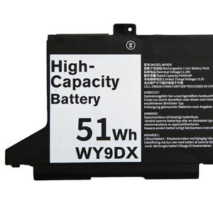 Factory High Capacity 51Wh WY9DX Laptop <b>Battery</b> Replacement for Latitude 5420 5520 RJ40G 005R42 Notebook in Stock - Product Image 4