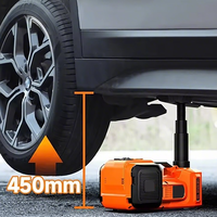 Cric électrique portable 12V 2/3/5/10 tonnes avec clé à chocs, kit cric de levage haute performance pour réparation de camions et SUV
