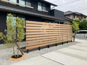 Panel de plástico WPC de color <span class=keywords><strong>PRIME</strong></span>, paneles de valla de privacidad, VALLA DE Wpc compuesta de plástico de madera barata para exteriores - Product Image 4