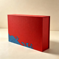 Scatola Regalo Rigida Personalizzata, Scatola di Carta Rigida all'Ingrosso, Scatola di Imballaggio di Lusso in Cartone con Chiusura Magnetica, Dimensioni e Logo Personalizzabili