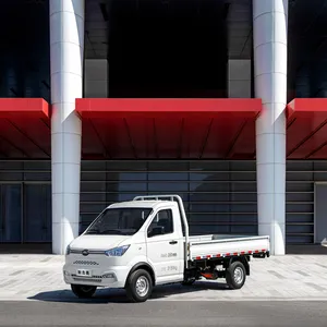 Minitruck Ev Auto HM02 Nieuwe Energie Voertuig 300Km Mini Truck Hoge Snelheid Motor Levering Elektrische Van Elektrische Minivan Voor koop