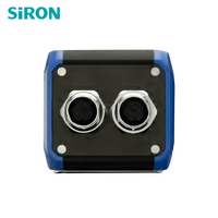 Capteur de vision intelligent SiRON K511-12 Series IP67, résolution 1920x1200, fréquence d'images 60fps, noir et blanc, 3 millions de pixels, mise au point 8-16mm