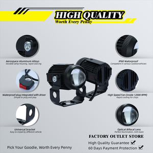 24v zdu01 12000lm कम बीम पीले नेतृत्व वाले लेजर प्रोजेक्टर लेंस मोटरसाइकिल जीप के लिए 4x4 नेतृत्व वाला बम्पर प्रकाश सार्वभौमिक विसार। - Product Image 2