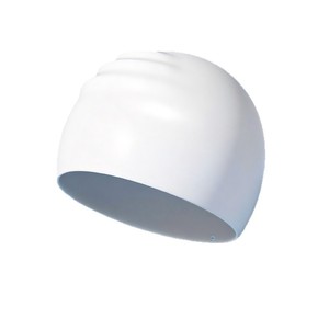 Bonnet de bain en silicone unisexe, imperméable, haute élasticité, couleur unie, confortable, ajustement parfait pour la natation - Product Image 4