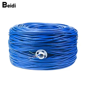Câble LAN Cat6 23AWG de 305 m (1000 pieds) de haute qualité, fabriqué en Chine, en rouleau, à prix compétitif - Product Image 1