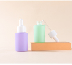 Flacon compte-gouttes en verre Macaron 30 ml en stock – <span class=keywords><strong>Bouteille</strong></span> de distribution pour solutions, essences liquides, cosmétiques et huiles essentielles - Product Image 6