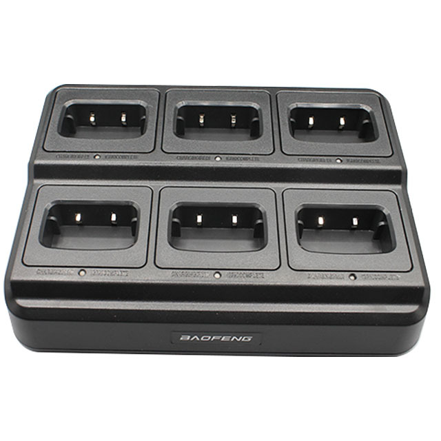 Wholesale Original BF-888S Walkie-talkie Baofeng Six-way Charger Multi-unit Charger Base for BF UV-5R UV-5R Plus Walkie-talkie