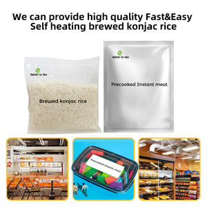 Aliments instantanés prêts à manger Délicieux <span class=keywords><strong>Riz</strong></span> à repas instantané <span class=keywords><strong>précuit</strong></span> autochauffant facile et pratique - Product Image 3