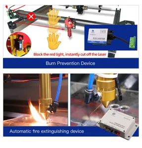 Fonland 1325 CO2 Lasers ch neiden 100W 130W 150W 180W Maschine Holz Acryl platte Sperrholz Cnc Lasers ch neider Maschine