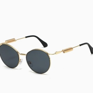 Lunettes de soleil rétro <span class=keywords><strong>steampunk</strong></span> transfrontalières UV400 à monture intégrale, sensation haut de gamme, idéales pour la conduite et la photographie de rue, très tendance - Product Image 3