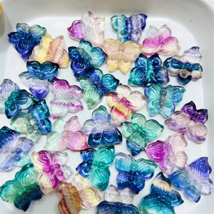 Artesanía tallada de fluorita de alta calidad, cristales naturales de caramelo, piedras curativas, regalos de diseño Popular para recuerdos - Product Image 5