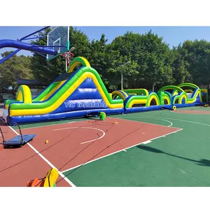 Outdoor Giant Adult 5k Race Sport Games Boot Camp Inflatable Obstacle Course Fun Air Blow Up Obstacles Maze For Sale