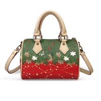 Sacs à main de Noël en gros pour femmes, sacs à bandoulière de luxe personnalisables en cuir PU