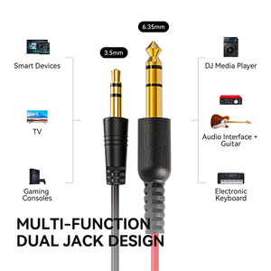 หูฟัง Oneodio Pro10 Studio Monitor สวมใส่สบายสำหรับการใช้งานเป็นเวลานาน สาย 3.5 มม. และ 6.35 มม. แบบมีสายสำหรับดีเจ สายถอดได้ - Product Image 6