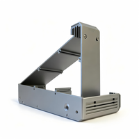 Boîtier de dissipation thermique en alliage d'aluminium anodisé pour mini instrument électronique WiFi portable 5G, usinage CNC personnalisé, fil EDM QX