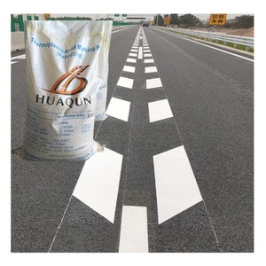 Customized Hot Melt Road Line <b>Coating</b> Traffic Pre-mixed Glass Beads Thermoplastic Reflective Road <b>Paint</b> - Product Image 6