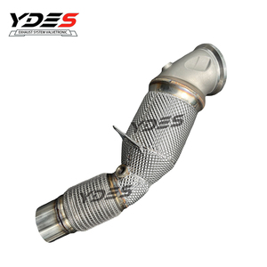 Downpipe Catalizzato B48 per Telaio G & F per <span class=keywords><strong>BMW</strong></span> <span class=keywords><strong>120i</strong></span> 220i 230i 320i 330e 330i 420i 430i 520i 530i 630i 730i (NON per OPF/GPF) - Product Image 1