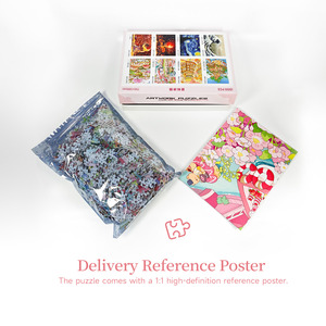 Puzzle Personalizzato in Polimero da Mille Pezzi, Stampa UV, Inchiostro Ecologico Idrorepellente, Grafico a Grandezza Naturale, Scatola Aderente, Non Tossico, Sicuro CE - Product Image 5